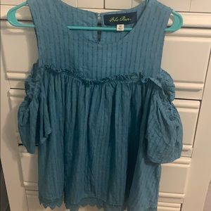 Cute Should sleeve cutout top